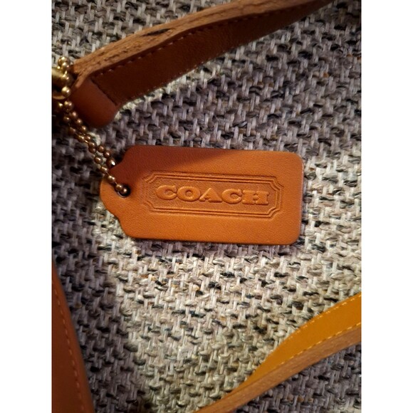 COACH VINTAGE  DRAWSTRING BONE LEATHER SLIM BUCKET BAG  NEW‎ - Picture 6 of 11